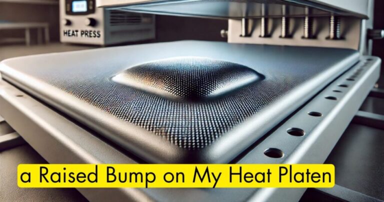 How to Fix a Raised Bump on My Heat Press Platen